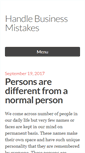 Mobile Screenshot of handlemistakes.com